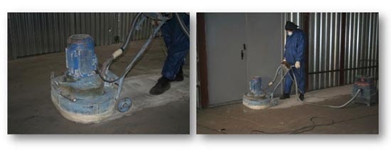 Подготовка основания и покраска бетонного пола - фотоинструкция